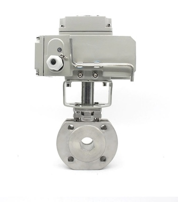 电动超薄对夹球阀