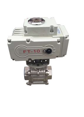 电动内螺纹球阀